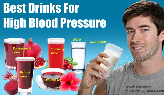 What drinks should I avoid with high blood pressure?