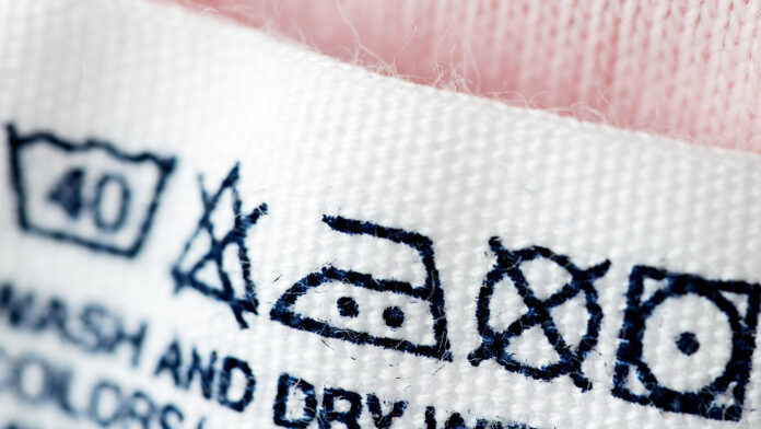 What do clothing care symbols mean?