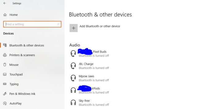 Why is my Bluetooth switch missing?