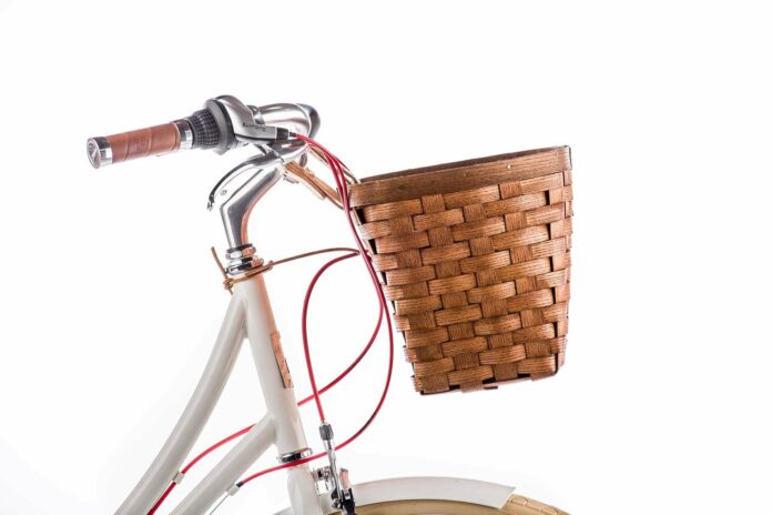 What is the basket on the back of the bike called?