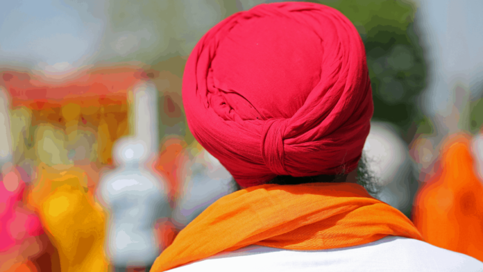 What religion wears turbans on their head?