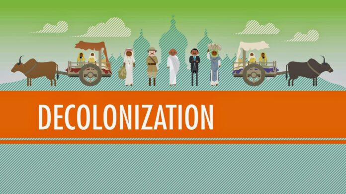 What are the four types of decolonization?