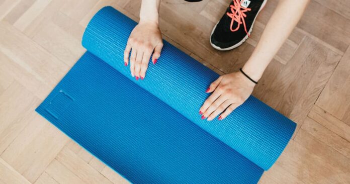 Are yoga mats OK on carpet?