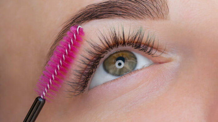 How long after getting lash extensions can I brush them?