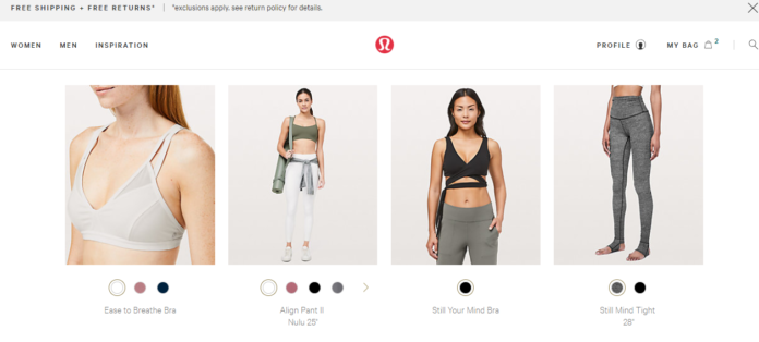 How do you use Lululemon coupons online?